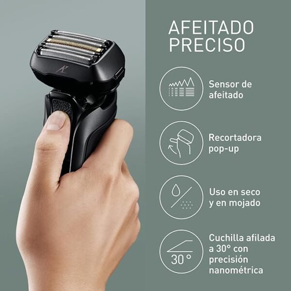 Panasonic Series 900 ES-LV6U – Máquina de Barbear Elétrica Profissional com Estojo em Couro - Image 3