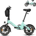 Bodywel T16 Pro Bicicleta Elétrica Dobrável 250W 36V 14'' Bateria 7.8Ah Autonomia até 60km