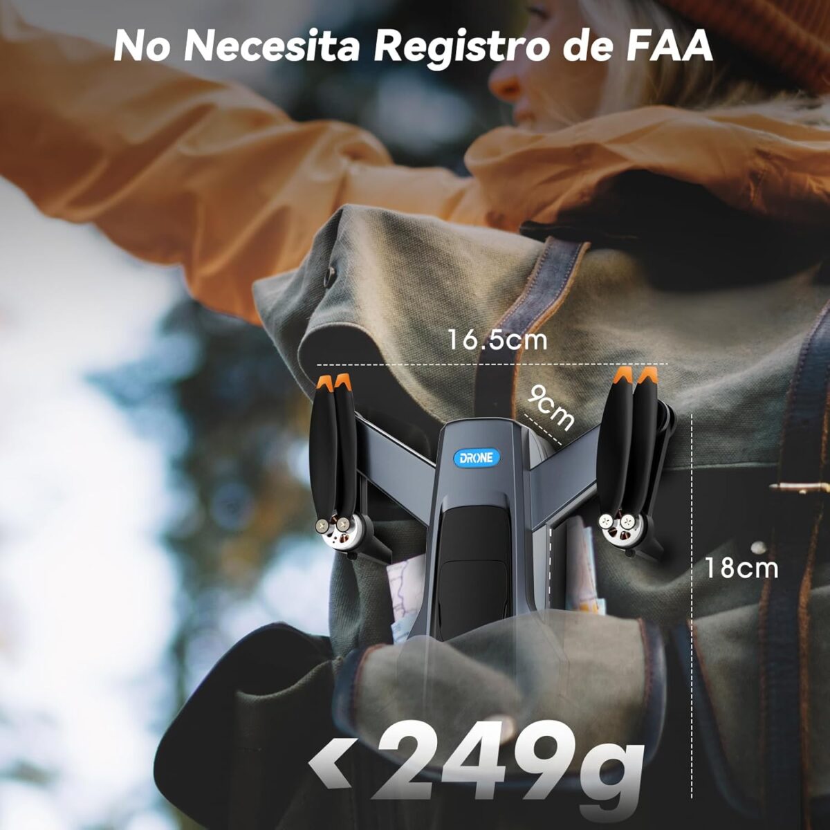 HYTOBP P17 PRO GPS 4K – Drone Dobrável com Câmara 4K, Motores Brushless e Follow Me - Image 8