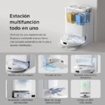 Robot Aspirador Roborock QV 35A com 8000Pa e Mopas Giratórias Duplas Eleváveis Branco - Image 8