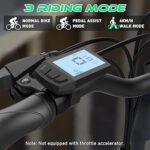 Bicicleta Elétrica HITWAY BK2 Bicicleta Elétrica Dobrável 16” Cinzenta - Image 4