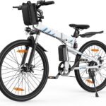 Bicicleta Elétrica Dobrável AOIHO M26-2 | 250W | 70km Autonomia | 21V