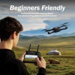 Drone Karuisrc K600 GPS 1080p HD – Motores Brushless, Câmera Dupla, 500m Alcance, 18min Voo - Image 3