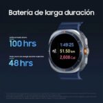 Samsung Galaxy Watch Ultra (2025) LTE Smartwatch Azul Titânio - Image 4