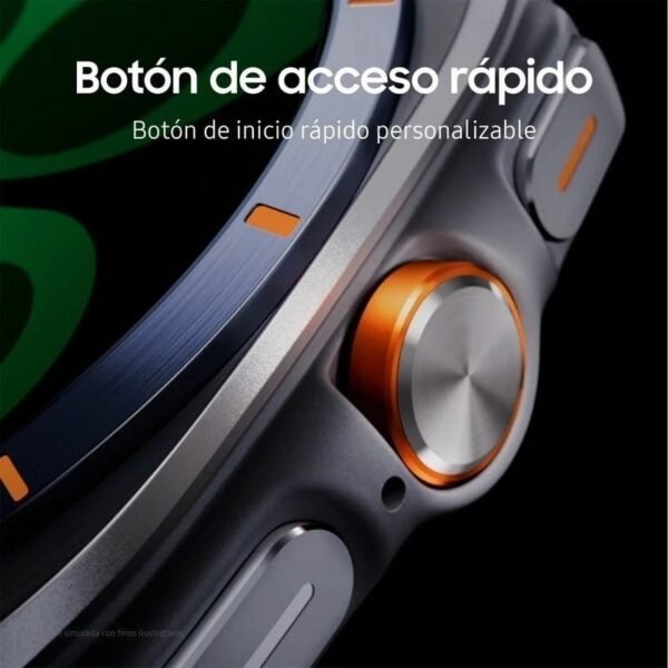 Samsung Galaxy Watch Ultra (2025) LTE Smartwatch Prateado Titânio - Image 8