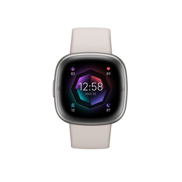 Fitbit Sense 2 Smartwatch Branco Marfim/Platina - Image 2