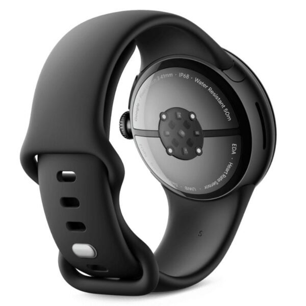 Google Pixel Watch 3 WiFi 4G 41mm Smartwatch Caixa Alumínio Preto Mate e Bracelete Desportiva Obsidiana - Image 2