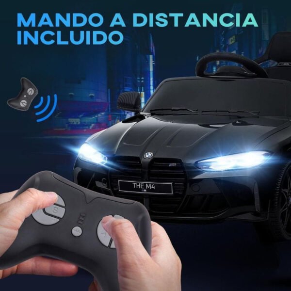 M4 12V Preto - Carro elétrico para crianças - Image 5
