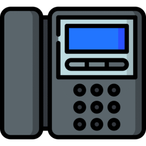 Telefones fixos e com teclas