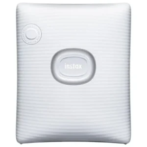Fujifilm INSTAX SQUARE Link (Ash White) — Impressora portátil p/ smartphone, 318 dpi, Bluetooth, USB-C