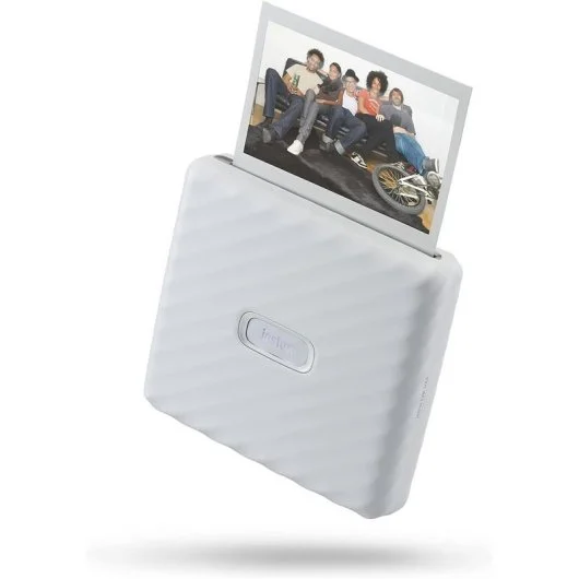 Fujifilm INSTAX Link Wide (Ash White) — Impressora Smartphone Instax Wide, 12 s