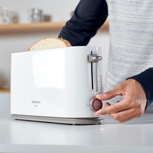 Torradeira Taurus My Toast 1 Fatia, 1000 W, Branca - Image 3