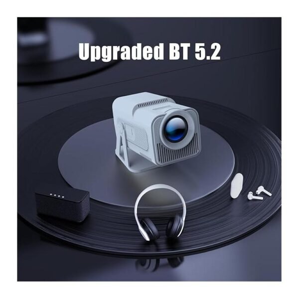 Magcubic HY320 Plus NTV Branco — Projetor Netflix-licenciado HD 1080p, 320 ANSI, Android 13, Wi-Fi Dual-Band, BT 5.2 - Image 4
