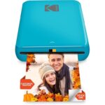 Kodak Step Azul — Impressora Portátil 2×3″ ZINK, Bluetooth/NFC, até 25 fotos por carga