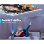 Magcubic HY320 Plus NTV Preto — Projetor Netflix-licenciado HD 1080p, 320 ANSI, Android 13, Wi-Fi Dual-Band, BT 5.2 - Image 4