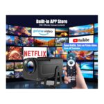 Magcubic HY320 Plus NTV Preto — Projetor Netflix-licenciado HD 1080p, 320 ANSI, Android 13, Wi-Fi Dual-Band, BT 5.2 - Image 7