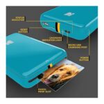 Kodak Step Azul — Impressora Portátil 2×3″ ZINK, Bluetooth/NFC, até 25 fotos por carga - Image 3