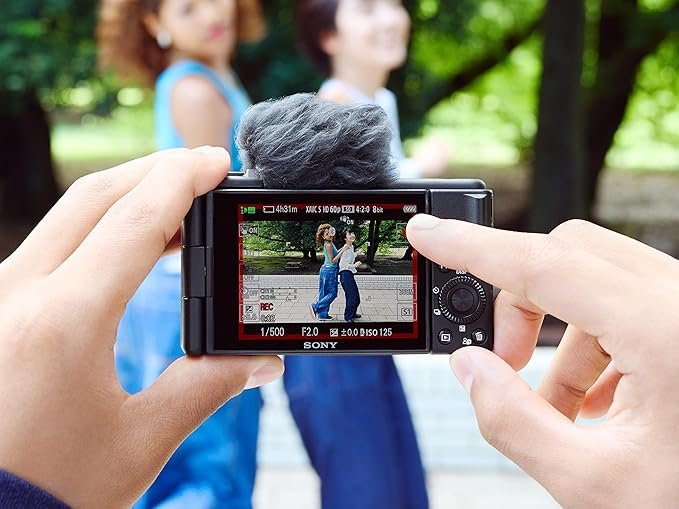 Sony ZV-1F – Câmera Compacta de Vlogging - Image 2