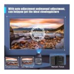 Magcubic HY320 Plus NTV Preto — Projetor Netflix-licenciado HD 1080p, 320 ANSI, Android 13, Wi-Fi Dual-Band, BT 5.2 - Image 6