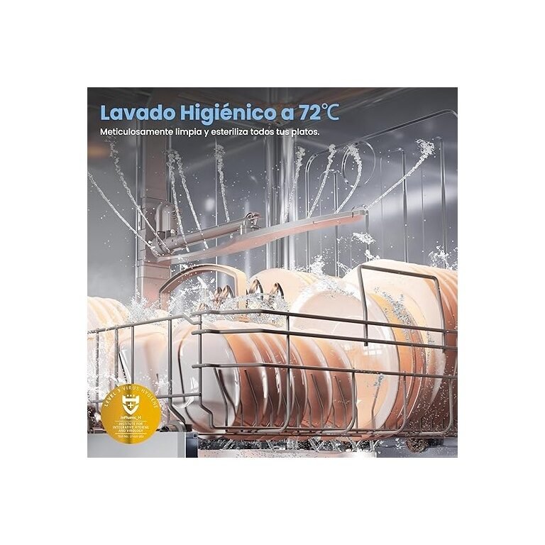 Máquina de Lavar Loiça Comfee CDWEF1034BW Slimline 10 Serviços 45cm Branco - Image 4