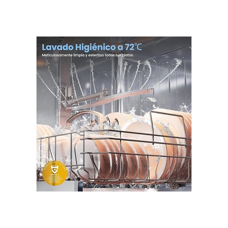 Máquina de Lavar Loiça Comfee CDWEF1034BW Slimline 10 Serviços 45cm Branco - Image 4