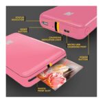 Kodak Step Rosa — Impressora Portátil 2×3″ ZINK, Bluetooth/NFC, até 25 fotos por carga - Image 2