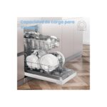 Máquina de Lavar Loiça Comfee CDWEF1034BW Slimline 10 Serviços 45cm Branco - Image 3