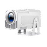 Magcubic HY320 Plus NTV Branco — Projetor Netflix-licenciado HD 1080p, 320 ANSI, Android 13, Wi-Fi Dual-Band, BT 5.2
