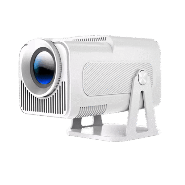Magcubic HY320 Plus NTV Branco — Projetor Netflix-licenciado HD 1080p, 320 ANSI, Android 13, Wi-Fi Dual-Band, BT 5.2