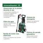 Lavadora Alta Pressão Bosch Universal Aquatak 125 Verde 1500 W - Image 2