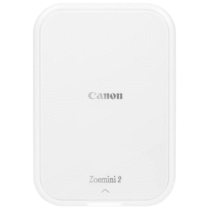 Canon Zoemini 2 Branco pérola — Impressora Fotográfica Portátil 2×3" (ZINK, BT 5.0, USB-C)