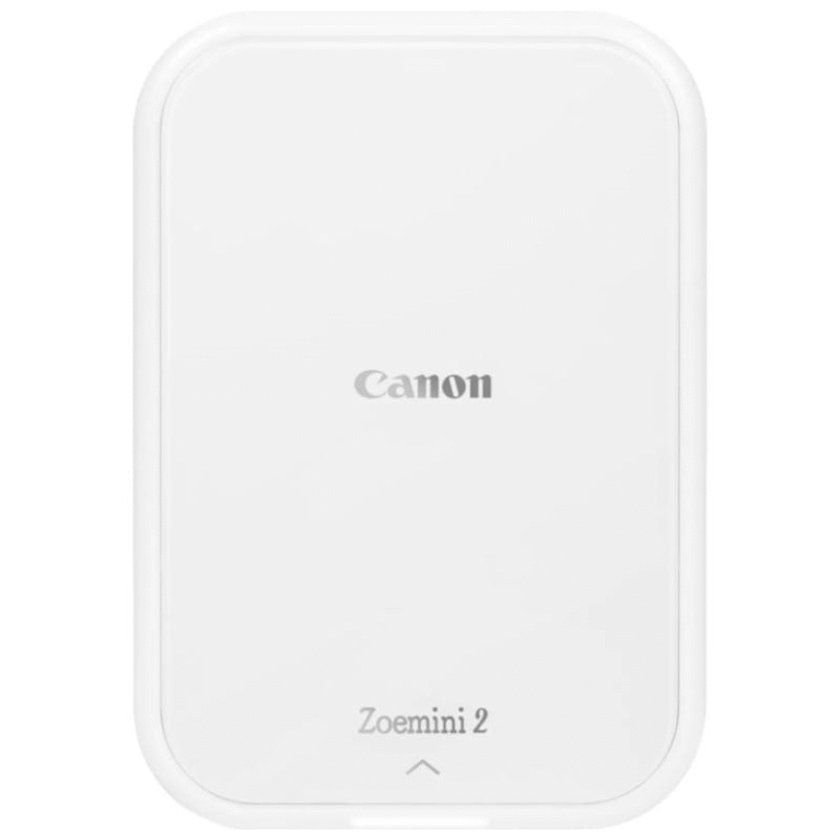 Canon Zoemini 2 Branco pérola — Impressora Fotográfica Portátil 2×3" (ZINK, BT 5.0, USB-C)