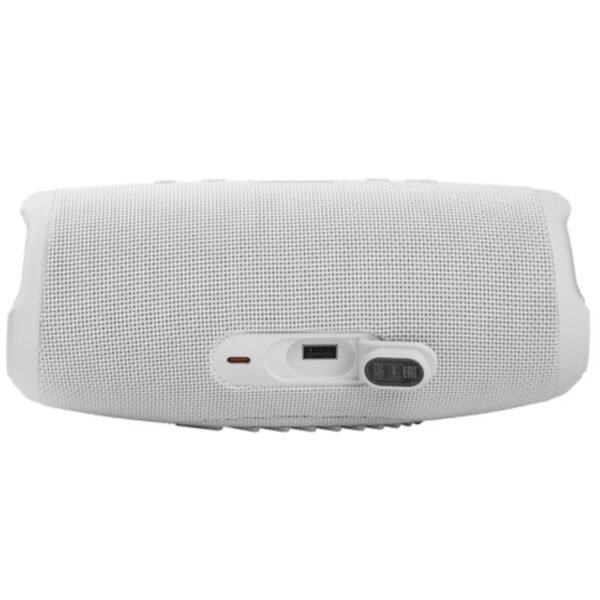 JBL Charge 5 Branco – Coluna Bluetooth Portátil 40 W, IP67, Bateria 7.500 mAh - Image 2