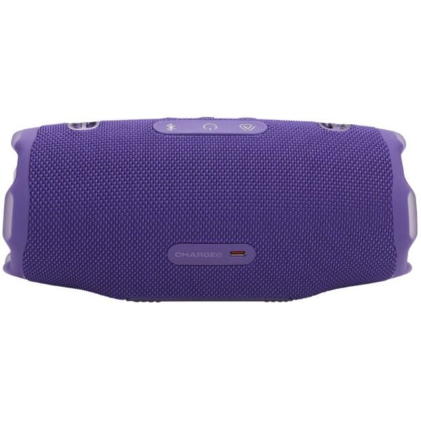 JBL Charge 6 Roxo – Coluna Bluetooth Portátil IP68 45 W, Até 28 Horas de Autonomia - Image 6