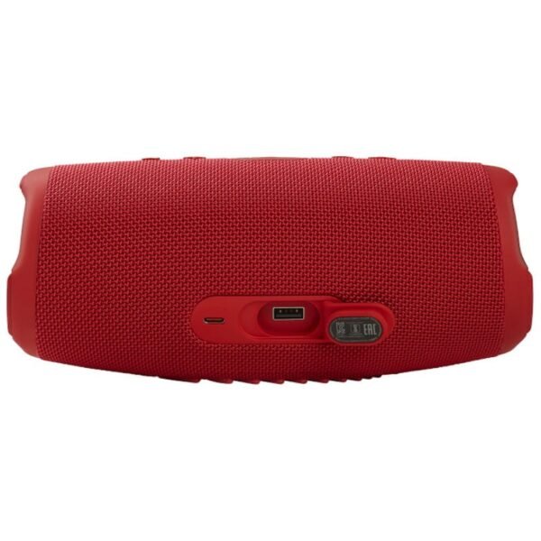 JBL Charge 5 Vermelho – Coluna Bluetooth Portátil 40 W, IP67, Bateria 7.500 mAh - Image 3
