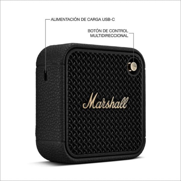 Marshall Willen II – Coluna Bluetooth Portátil IP67, Bateria 17+ Horas - Image 4