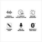 Marshall Willen II – Coluna Bluetooth Portátil IP67, Bateria 17+ Horas - Image 6