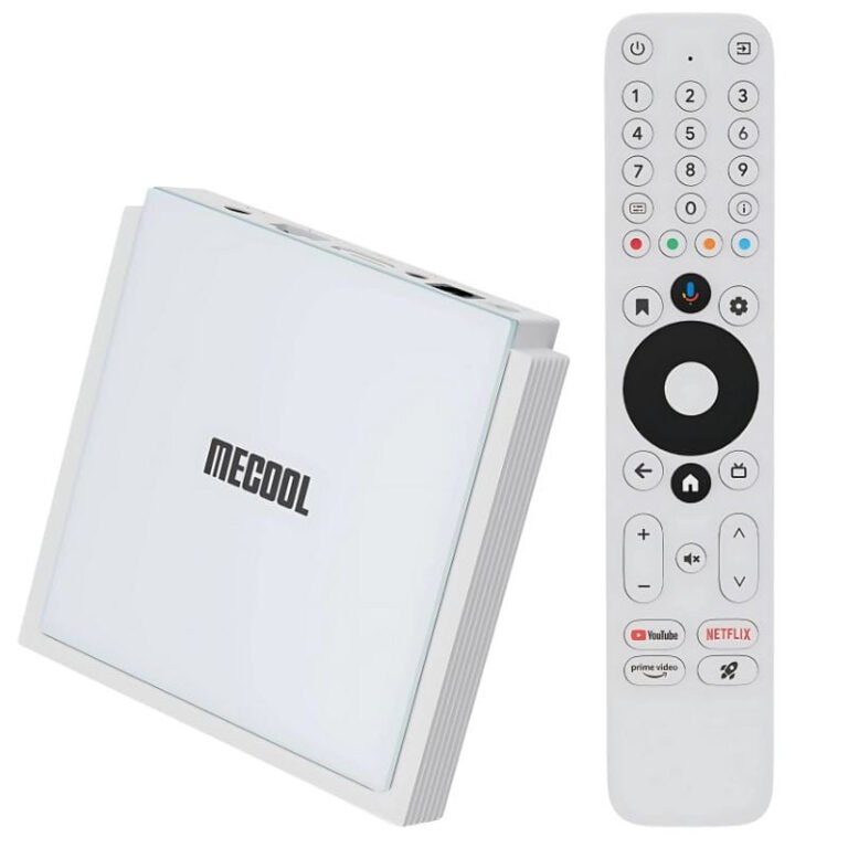Mecool KM2 Plus Deluxe — TV Box Android 11, 4 GB / 32 GB, Certificado Netflix, S905X4-J, WiFi 6