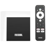 Mecool KM7 Plus — Google TV, 2GB/16GB, 4K HDR (AV1), Amlogic S905Y4, Wi-Fi AC, BT 5.0
