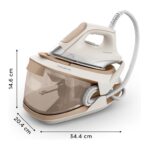 Ferro de Engomar com Caldeira Rowenta Silence Steam Pro DG9248 2800W Preto/Cinza - Image 2