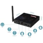 Tanix TX68 H618 – Android TV-Box 4GB RAM / 32GB, Allwinner H618, WiFi 6, 4K - Image 2