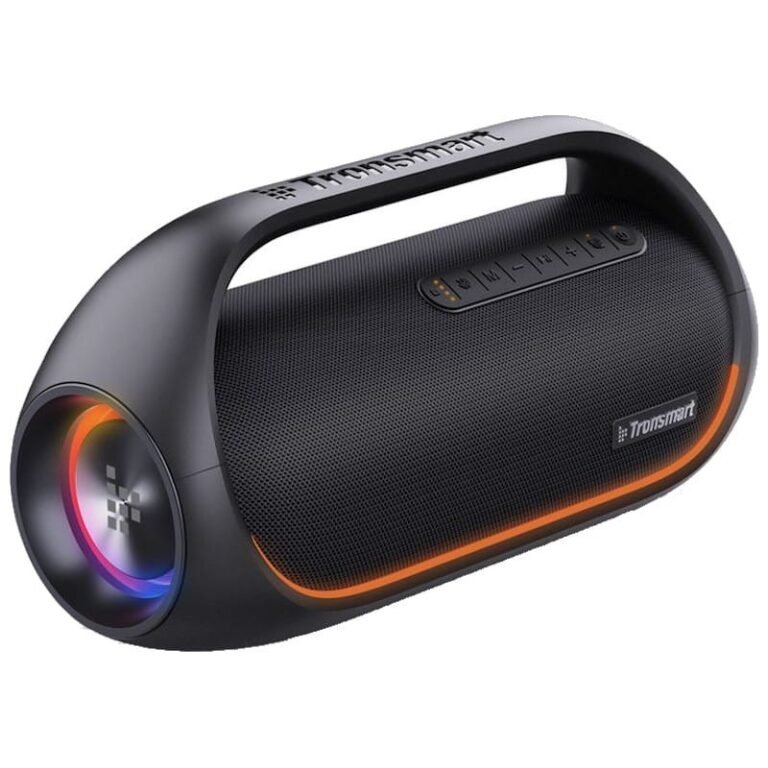 Tronsmart Bang – Coluna Bluetooth Portátil 60 W, IPX6, Powerbank + Batista de 5 400 mAh