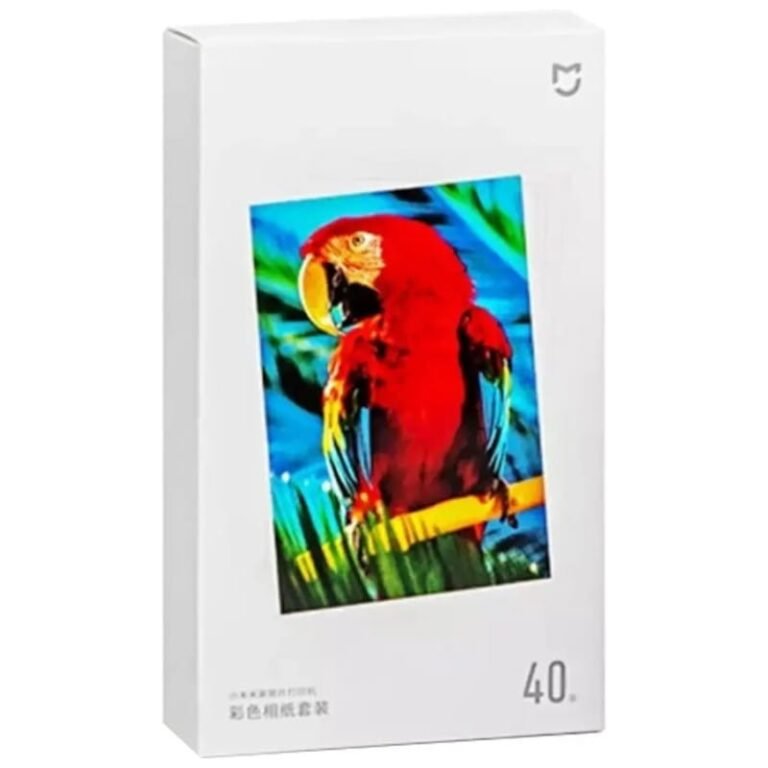 Xiaomi Instant Photo Paper 3″ — Pack com 40 folhas + cinta para 1S (8,6 × 10,2 cm, BHR6756GL)