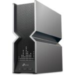 TP-Link Archer BE800 — Router Wi-Fi 7 Tri-Banda BE19000, 2× Portas 10G, Ecrã LED, 8 Antenas Internas, VPN, QoS, EasyMesh
