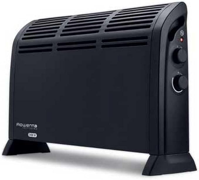 Aquecedor Elétrico Rowenta Vectissimo II CO3030F1 – 2000 W, Convector Silencioso, Termóstato Ajustável, 3 Níveis de Potência