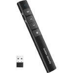 Apresentador Sem Fios Golden Security T6 – Ponteiro Laser Vermelho, 2.4GHz, USB Plug & Play, Alcance 15 m