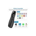 Apresentador Sem Fios USB 2,4 GHz – Presenter com Ponteiro Laser Vermelho e Alcance até 15 m - Image 4