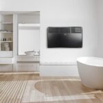 Aquecedor Mural Black+Decker BXCSH1200E – 1200 W, Montagem Parede ou Chão, Termóstato Digital, IPX4 - Image 4