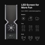 TP-Link Archer BE800 — Router Wi-Fi 7 Tri-Banda BE19000, 2× Portas 10G, Ecrã LED, 8 Antenas Internas, VPN, QoS, EasyMesh - Image 7