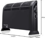 Aquecedor Elétrico Rowenta Vectissimo II CO3030F1 – 2000 W, Convector Silencioso, Termóstato Ajustável, 3 Níveis de Potência - Image 2